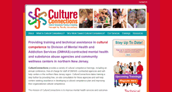 Desktop Screenshot of cultureconnectionsnj.org